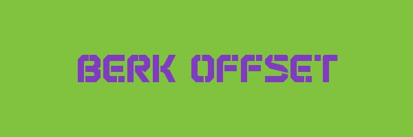 BERK OFFSET Logo
