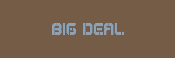 BIG DEAL Logo