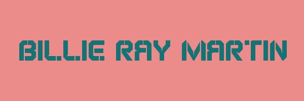 BILLIE RAY MARTIN Logo