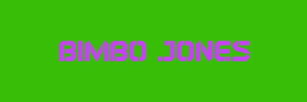 BIMBO JONES Logo