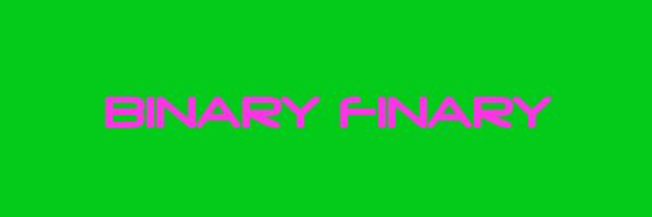 BINARY FINARY Logo