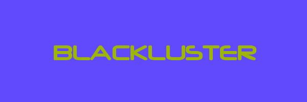 BLACKLUSTER Logo