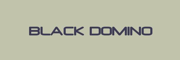 BLACK DOMINO Logo