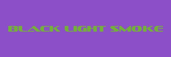 BLACK LIGHT SMOKE Logo