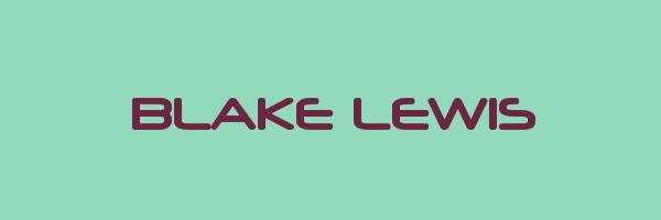 BLAKE LEWIS Logo