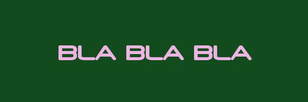 BLA BLA BLA Logo