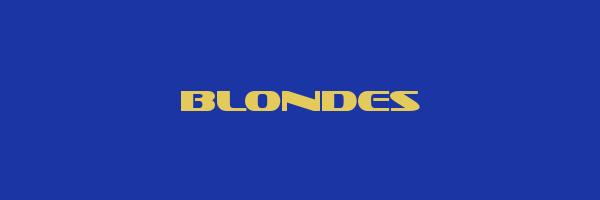 BLONDES Logo
