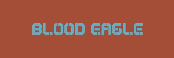 BLOOD EAGLE Logo