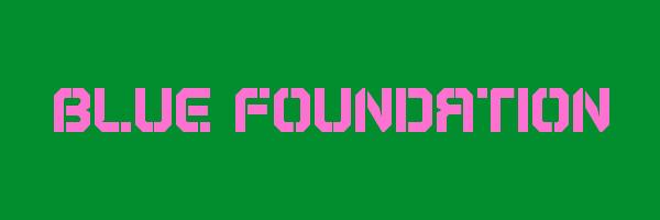 BLUE FOUNDATION Logo