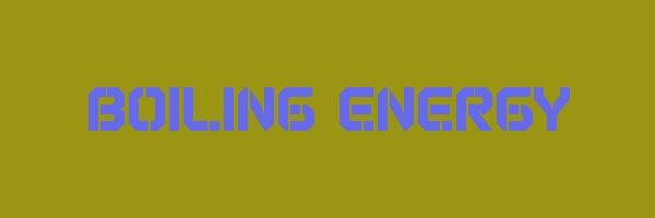 BOILING ENERGY Logo