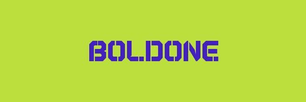 BOLDONE Logo