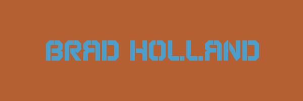 BRAD HOLLAND Logo