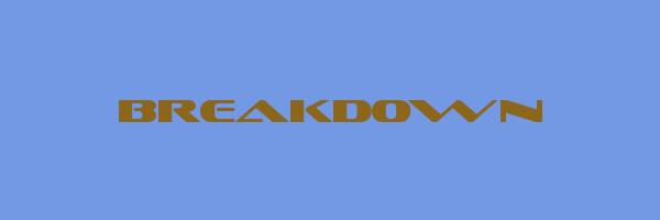BREAKDOWN Logo