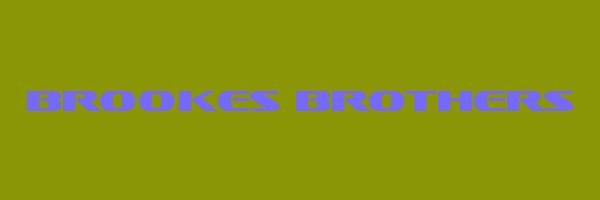 BROOKES BROTHERS Logo