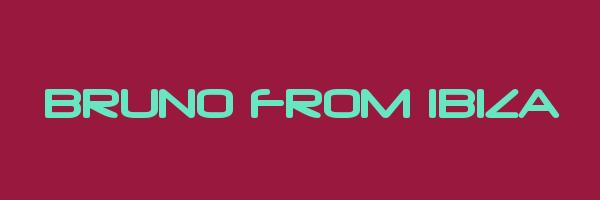 BRUNO FROM IBIZA Logo