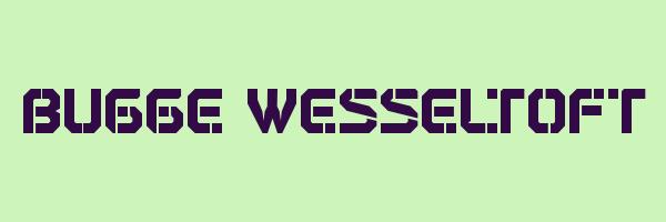BUGGE WESSELTOFT Logo
