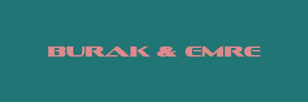 BURAK & EMRE Logo