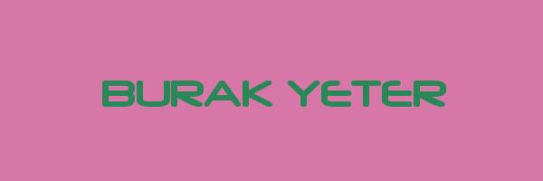 BURAK YETER Logo