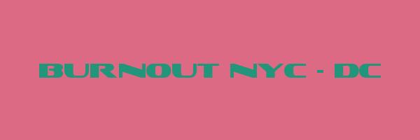 BURNOUT NYC - DC Logo