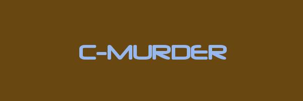 C-MURDER Logo