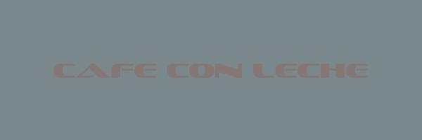 CAFE CON LECHE Logo