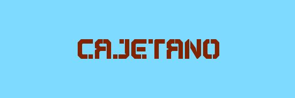 CAJETANO Logo