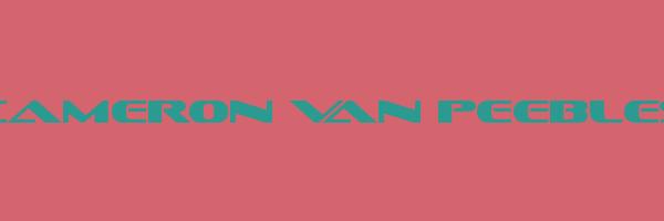 CAMERON VAN PEEBLES Logo