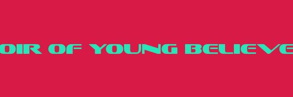 CHOIR OF YOUNG BELIEVERS Logo
