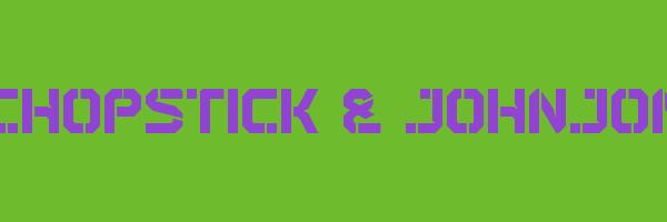 CHOPSTICK & JOHNJON Logo