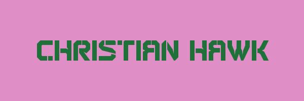 CHRISTIAN HAWK Logo