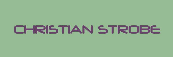 CHRISTIAN STROBE Logo