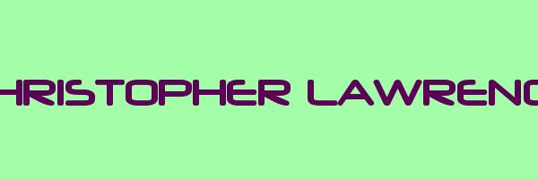 CHRISTOPHER LAWRENCE Logo