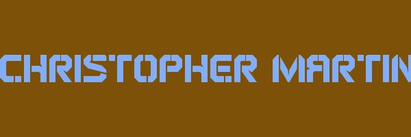 CHRISTOPHER MARTIN Logo