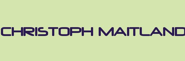 CHRISTOPH MAITLAND Logo