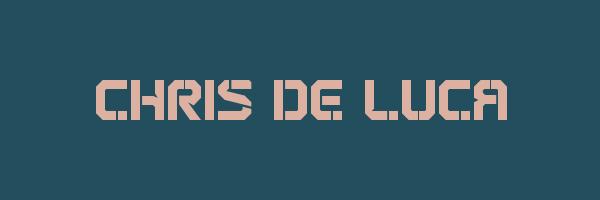 CHRIS DE LUCA Logo