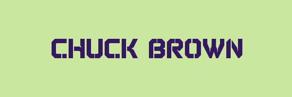 CHUCK BROWN Logo
