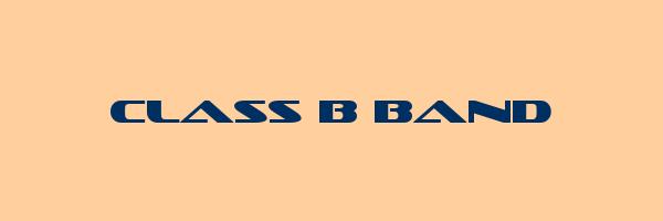 CLASS B BAND Logo