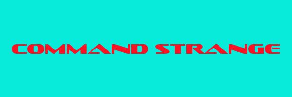 COMMAND STRANGE Logo