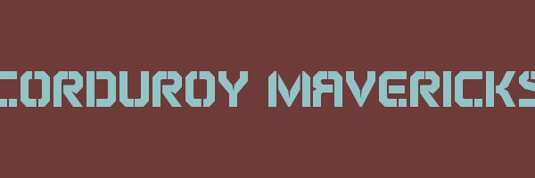 CORDUROY MAVERICKS Logo