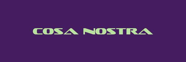 COSA NOSTRA Logo