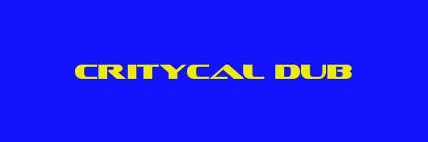 CRITYCAL DUB Logo