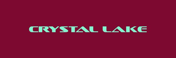 CRYSTAL LAKE Logo