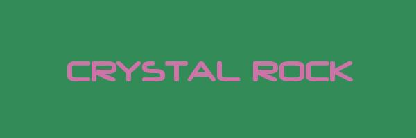 CRYSTAL ROCK Logo