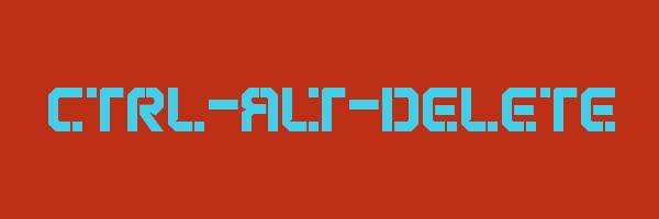 CTRL-ALT-DELETE Logo