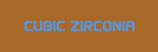 CUBIC ZIRCONIA Logo