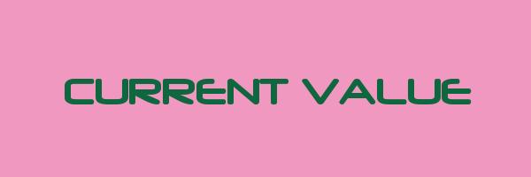 CURRENT VALUE Logo