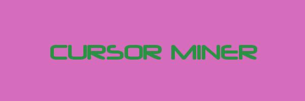 CURSOR MINER Logo