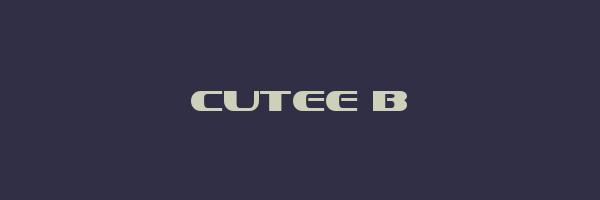 CUTEE B Logo