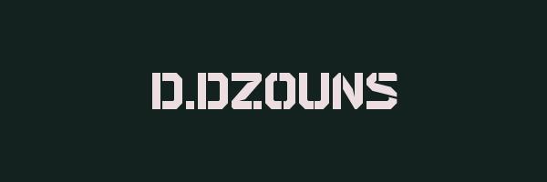 D.DZOUNS Logo