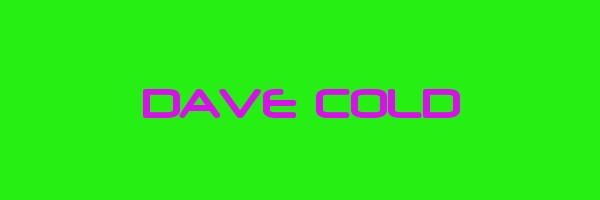 DAVE COLD Logo